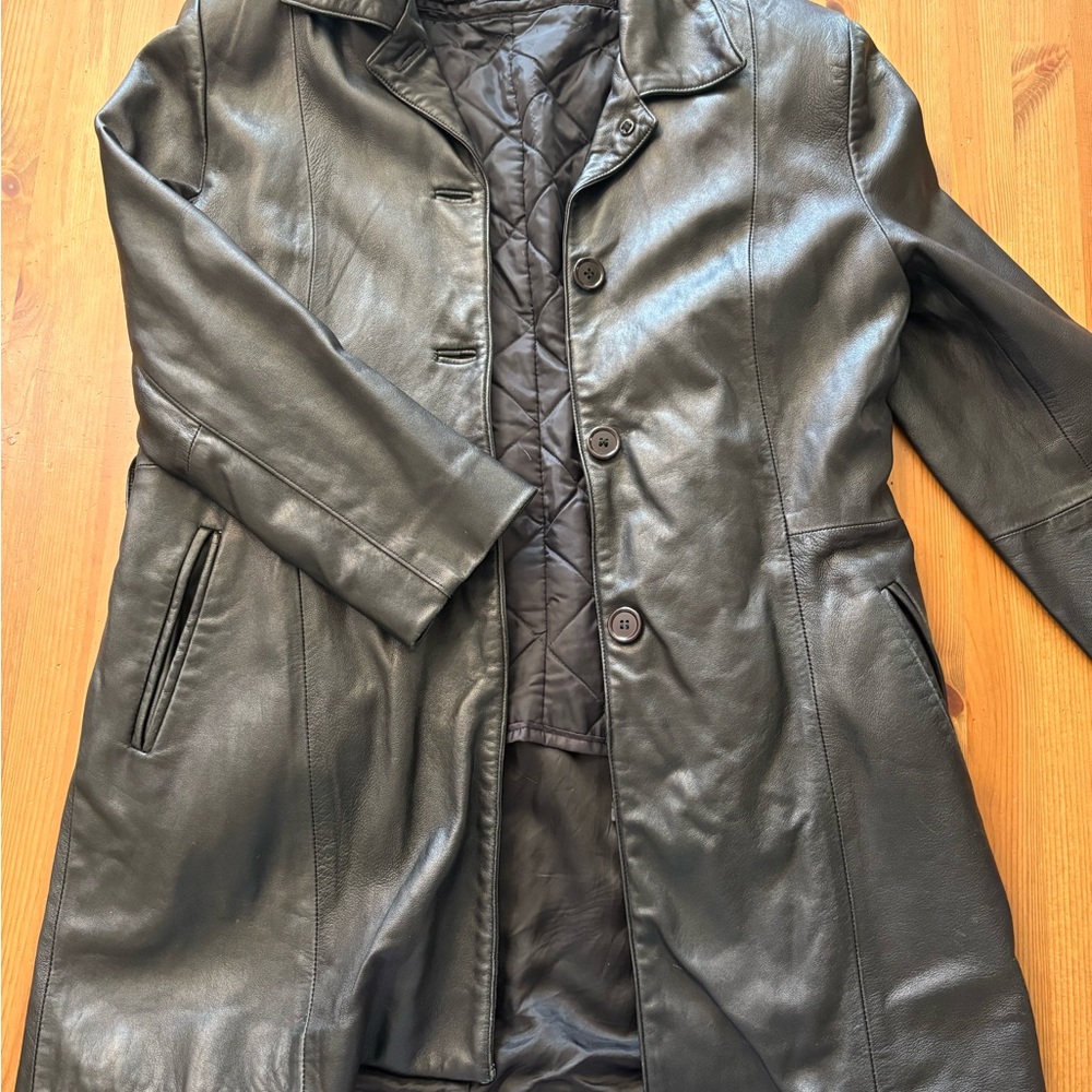 Women's Black Leather Jacket